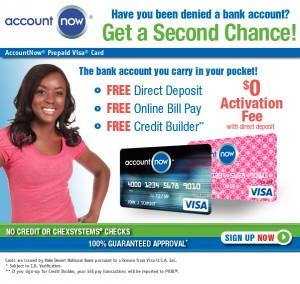 Second Chance Bank Account